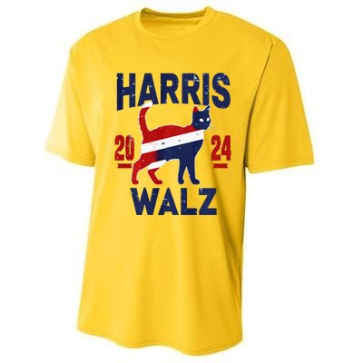 Vote For Harris Walz 2024 Election Kamala Harris Tim Waltz Performance Sprint T-Shirt