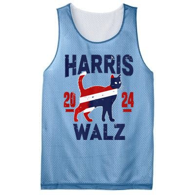 Vote For Harris Walz 2024 Election Kamala Harris Tim Waltz Mesh Reversible Basketball Jersey Tank