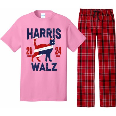 Vote For Harris Walz 2024 Election Kamala Harris Tim Waltz Pajama Set