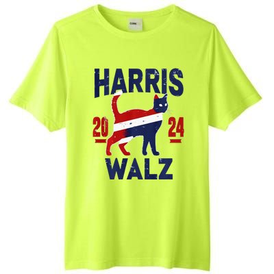 Vote For Harris Walz 2024 Election Kamala Harris Tim Waltz Tall Fusion ChromaSoft Performance T-Shirt