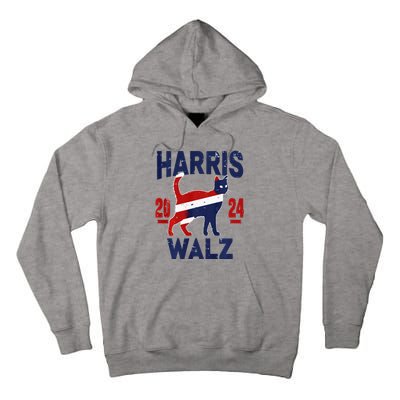 Vote For Harris Walz 2024 Election Kamala Harris Tim Waltz Tall Hoodie