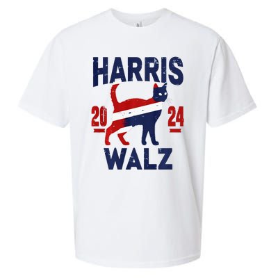 Vote For Harris Walz 2024 Election Kamala Harris Tim Waltz Sueded Cloud Jersey T-Shirt