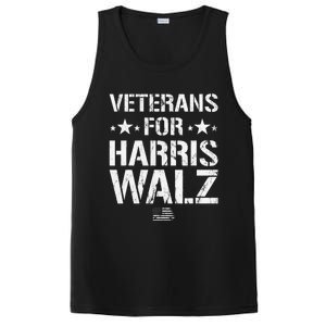 Veterans For Harris 2024 Kamala Harris Tim Walz Veteran Usa PosiCharge Competitor Tank