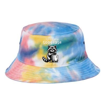 Vintage Funny I Like My Suitcase Raccoon Tie Dye Newport Bucket Hat