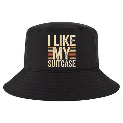 Vintage Funny I Like My Suitcase Trump Meme Cool Comfort Performance Bucket Hat