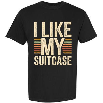 Vintage Funny I Like My Suitcase Trump Meme Garment-Dyed Heavyweight T-Shirt