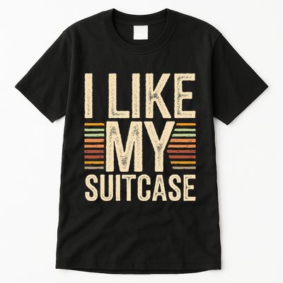 Vintage Funny I Like My Suitcase Trump Meme Tall T-Shirt