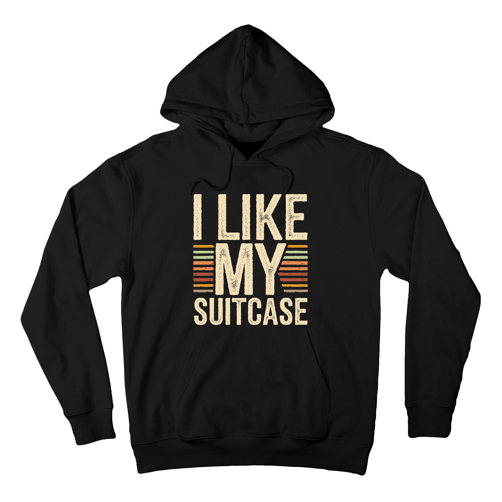 Vintage Funny I Like My Suitcase Trump Meme Tall Hoodie