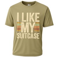 Vintage Funny I Like My Suitcase Trump Meme Cooling Performance Crew T-Shirt