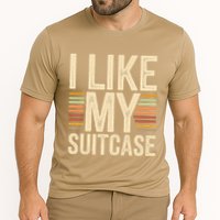 Vintage Funny I Like My Suitcase Trump Meme Cooling Performance Crew T-Shirt
