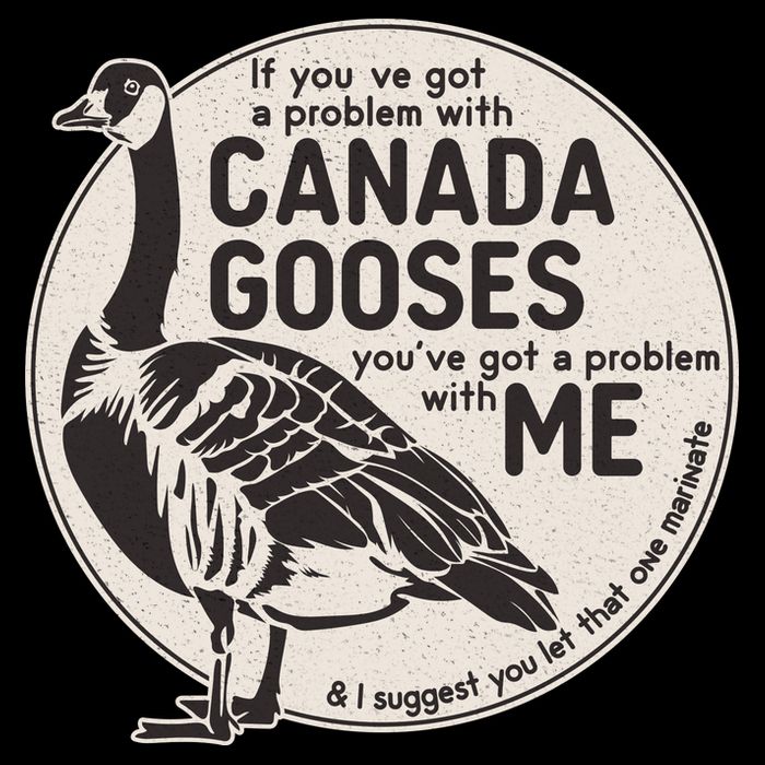 Vintage Funny If You Got A Problem With Canada Gooses Performance Shirt