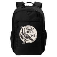 Vintage Funny If You Got A Problem With Canada Gooses Backpack