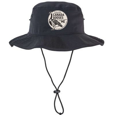 Vintage Funny If You Got A Problem With Canada Gooses Bucket Hat