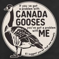 Vintage Funny If You Got A Problem With Canada Gooses Trucker Hat