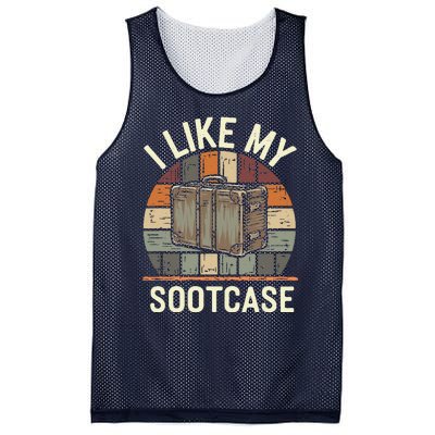 Vintage Funny I Like My Suitcase Viral Trump Meme Mesh Reversible Basketball Jersey Tank