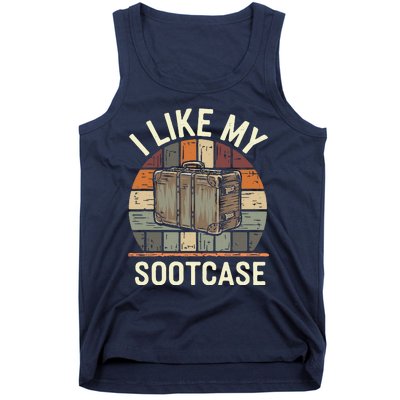 Vintage Funny I Like My Suitcase Viral Trump Meme Tank Top