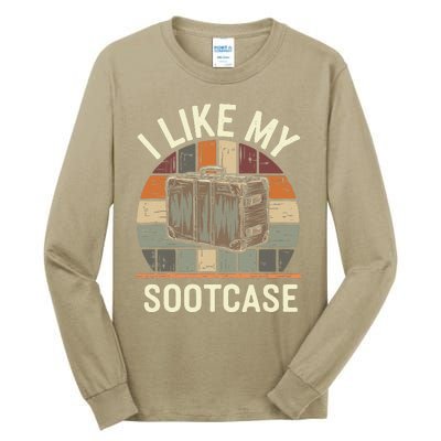 Vintage Funny I Like My Suitcase Viral Trump Meme Tall Long Sleeve T-Shirt