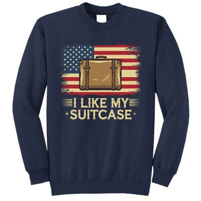 Vintage Funny I Like My Suitcase Trump Meme Sweatshirt