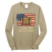 Vintage Funny I Like My Suitcase Trump Meme Long Sleeve Shirt