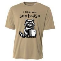 Vintage Funny I Like My Suitcase Raccoon Cooling Performance Crew T-Shirt