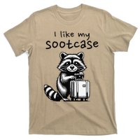 Vintage Funny I Like My Suitcase Raccoon T-Shirt