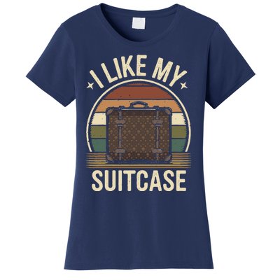 Vintage Funny I Like My Suitcase Trump Meme Women's T-Shirt