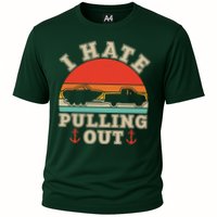 Vintage Funny I Hate Pulling Out Boating Performance Shirt