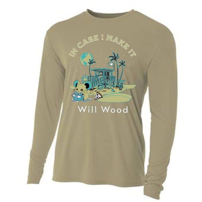 Vintage Funny In Case I Make It Classic Will Basic Wood Cooling Performance Long Sleeve Crew