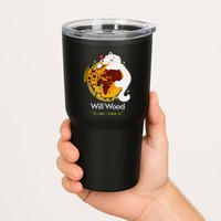 Vintage Funny In Case I Make It Classic Will Basic Wood Tumbler