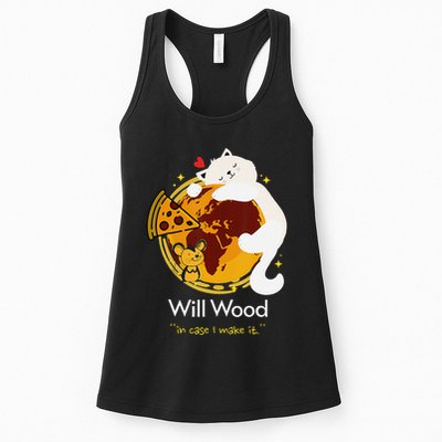 Vintage Funny In Case I Make It Classic Will Basic Wood Womens Tank Top