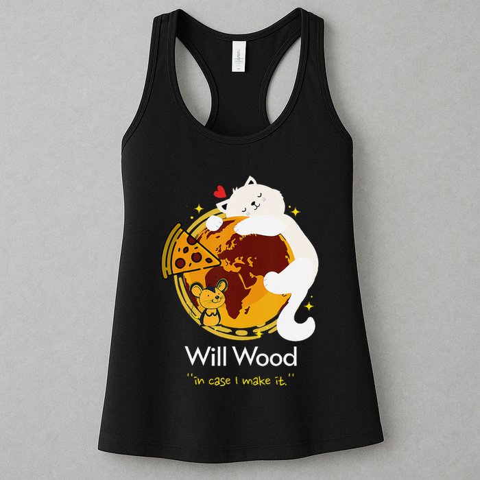 Vintage Funny In Case I Make It Classic Will Basic Wood Womens Tank Top