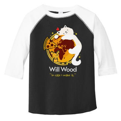 Vintage Funny In Case I Make It Classic Will Basic Wood Toddler Fine Jersey T-Shirt