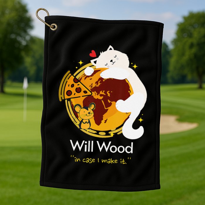 Vintage Funny In Case I Make It Classic Will Basic Wood Golf Towel