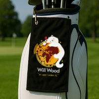 Vintage Funny In Case I Make It Classic Will Basic Wood Golf Towel