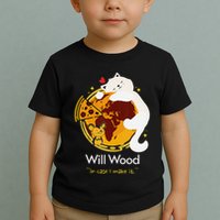 Vintage Funny In Case I Make It Classic Will Basic Wood Toddler T-Shirt