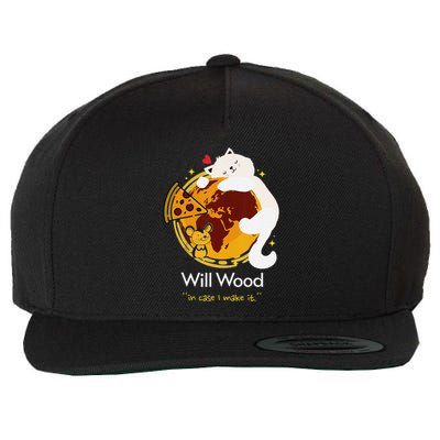 Vintage Funny In Case I Make It Classic Will Basic Wood Wool Snapback Cap