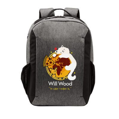 Vintage Funny In Case I Make It Classic Will Basic Wood Vector Backpack