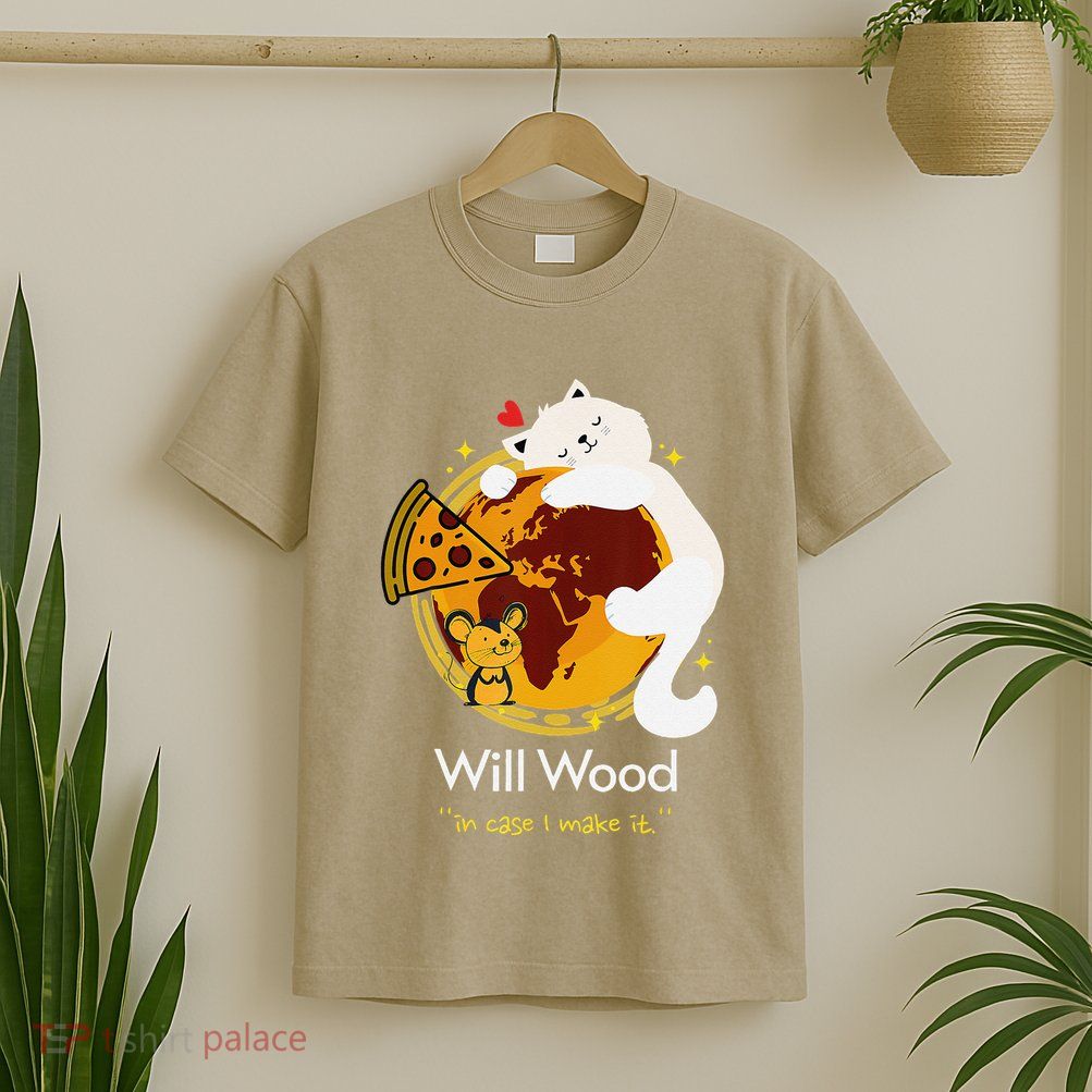 Vintage Funny In Case I Make It Classic Will Basic Wood T-Shirt