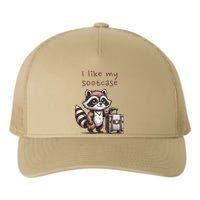 Vintage Funny I Like My Suitcase Raccoon Yupoong Adult 5-Panel Trucker Hat