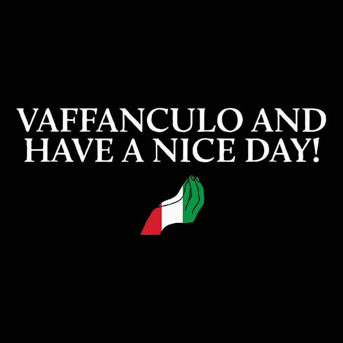 Vaffanculo Funny Italian Humor Italy Drawstring Bag