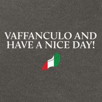 Vaffanculo Funny Italian Humor Italy Cotton Canvas Backpack
