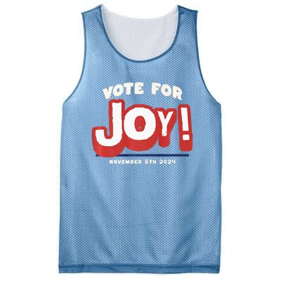 Vote For Joy 2024 Election Kamala Harris For President Mesh Reversible Basketball Jersey Tank