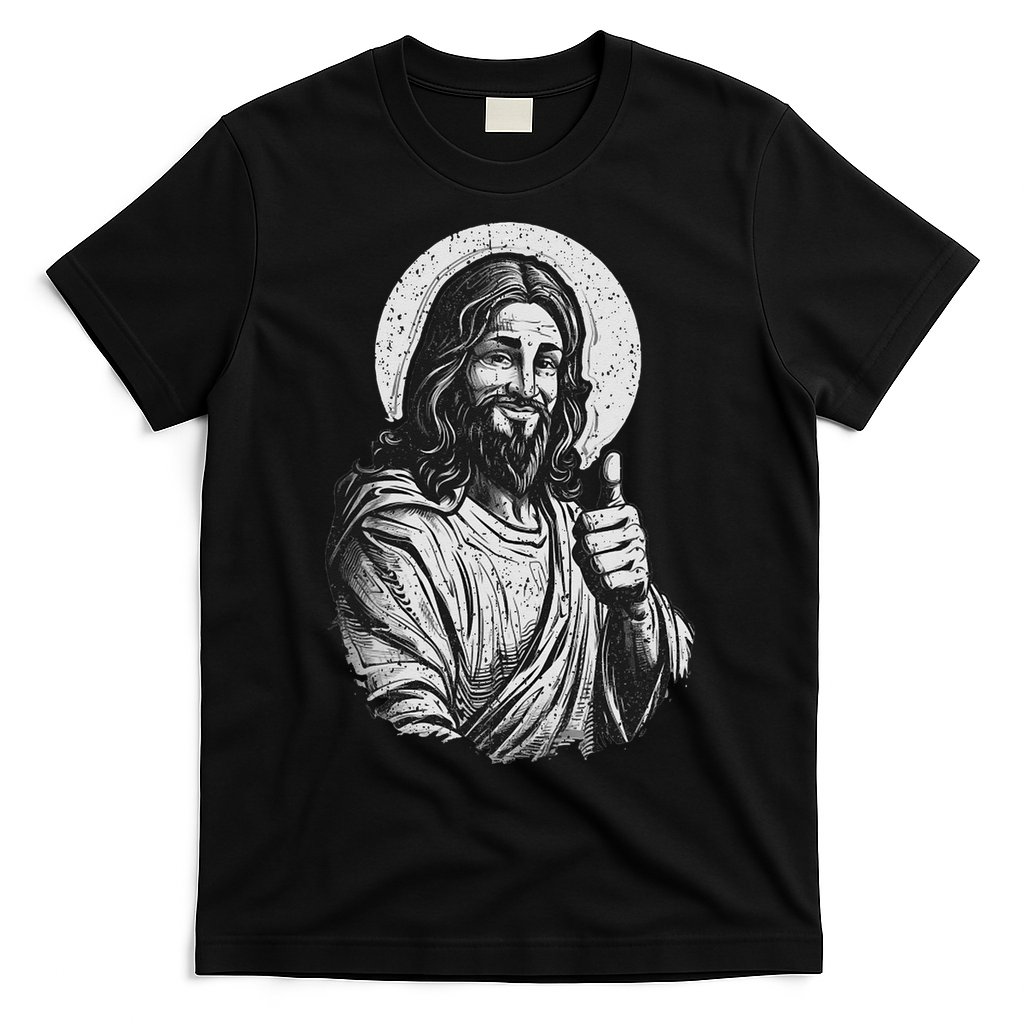 Vintage Friend Jesus Giving A Thumbs Up Jesus T-Shirt