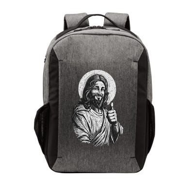 Vintage Friend Jesus Giving A Thumbs Up Jesus Vector Backpack