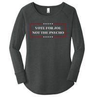 Vote For Joe Not The Psycho Women's Perfect Tri Tunic Long Sleeve Shirt