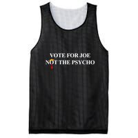 Vote For Joe Not The Psycho Mesh Reversible Basketball Jersey Tank