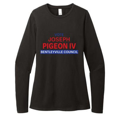 Vote For Joseph Pigeon Iv Womens CVC Long Sleeve Shirt