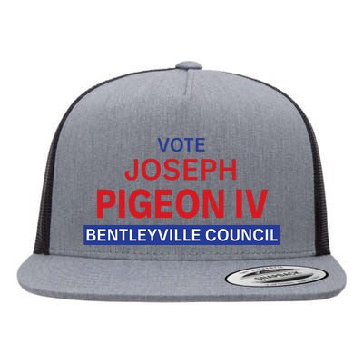 Vote For Joseph Pigeon Iv Flat Bill Trucker Hat