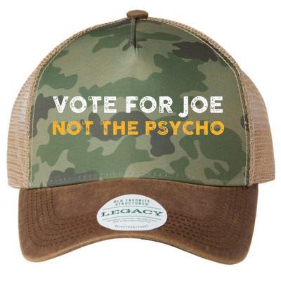 Vote For Joe Not The Psycho 2024 Legacy Tie Dye Trucker Hat