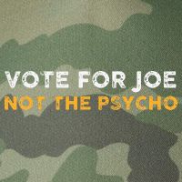 Vote For Joe Not The Psycho 2024 Legacy Tie Dye Trucker Hat
